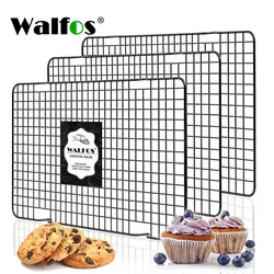 WALFOS Stainless Steel Nonstick Cooling Rack Cooling Grid Baking Tray For Biscuit/Cookie/Pie/Bread/Cake Baking Rack Hot Sale