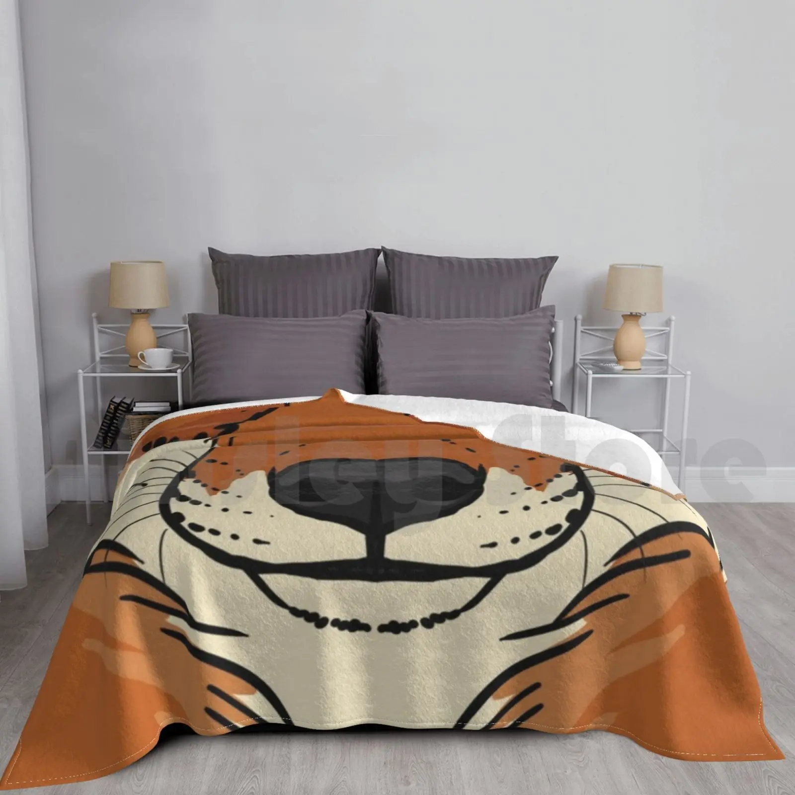 Tribal Fox Blanket …