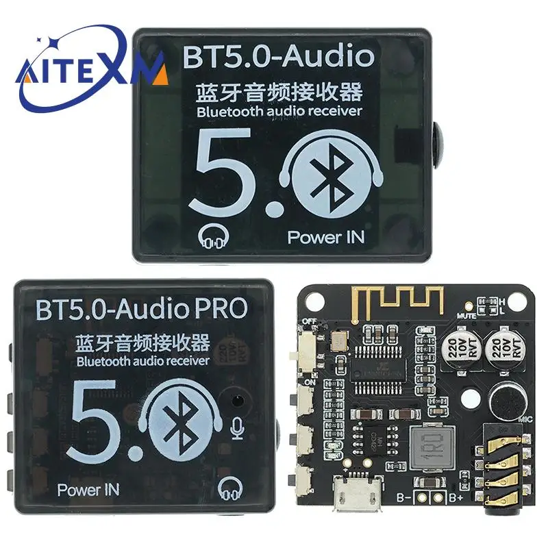 Bluetooth Audio Receiver board Bluetooth 4.1 BT5.0 Pro XY-WRBT MP3 Lossless Decoder Board Wireless Stereo Music Module With Case