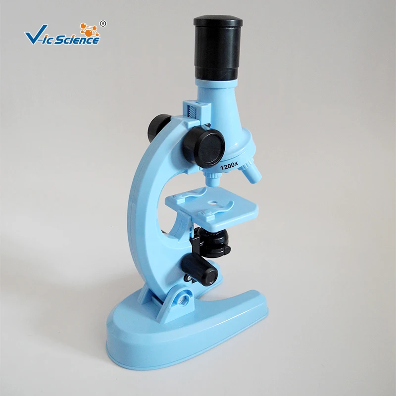 Microscope Kids Gifts Children Science Explore Learning Toy Plastic Biological Microscope