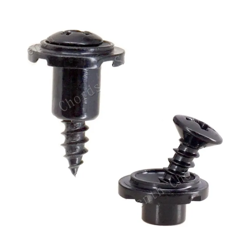 10 Sets/Lot Schwarze Gitarrensaitenhalter Rollenhalter Gitarrenzubehör Teile Musikinstrument – Detail 3