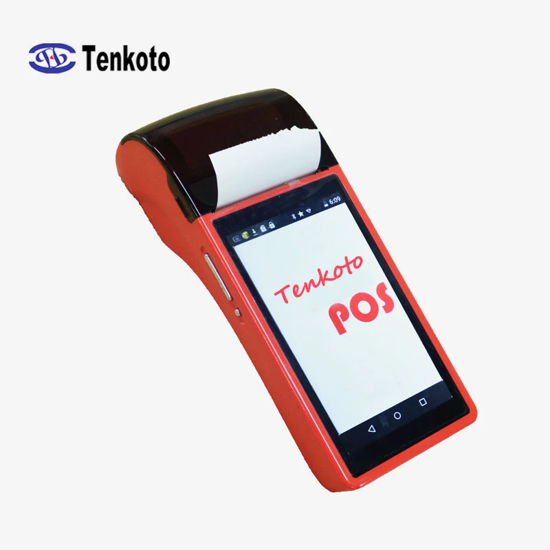 Mobile POS Terminal Android PDA Point Of Sales Machine with Printer WIFI Camera Barcode Scanner 3G POS Device