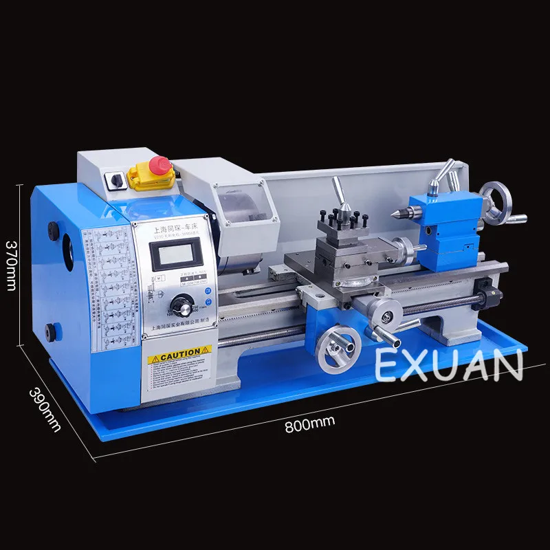 Mini Lathe Metal Milling Machine Precision Woodworking Lathe Bead Press Brushless Motor Metal Lathe Woodworking Machine Tool