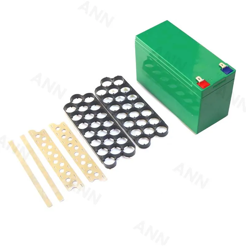 Caja de batería de litio 18650 de 12V, 10Ah/15Ah, tamaño de caja L150 x W65 x H94mm, soporte libre y níquel