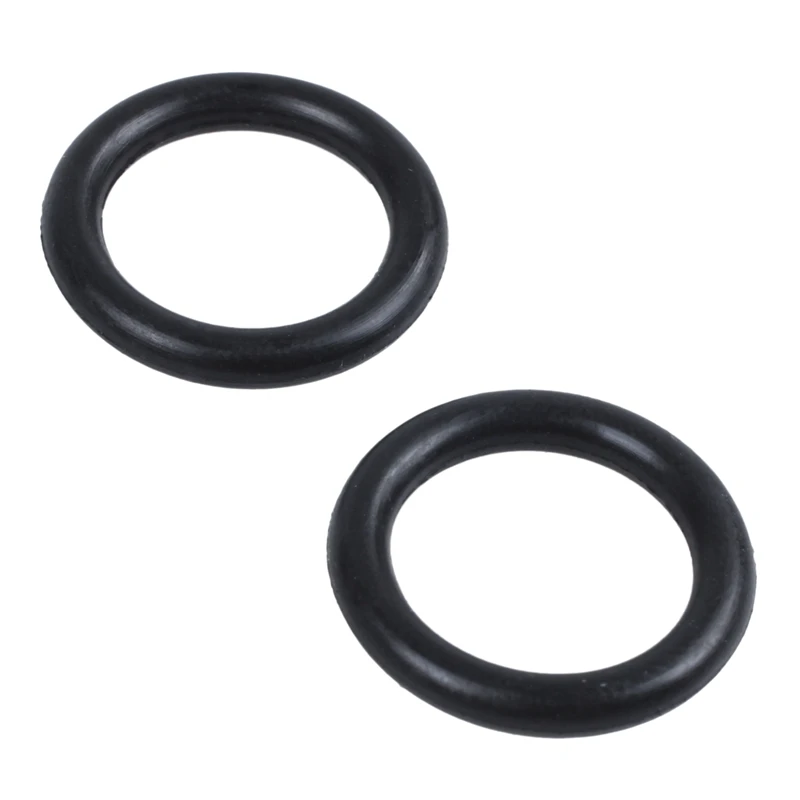 20 pezzi paraolio in gomma nera O-ring guarnizioni rondelle, 10 pezzi 16X2.5X11mm e 10 pezzi 8X4X2mm