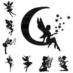 Little Dancing Moon Flower Fairy Metal Cutting Dies DIY Card Photo Album Making Scrapbooking Crafts Stencil New Die Cuts 2021