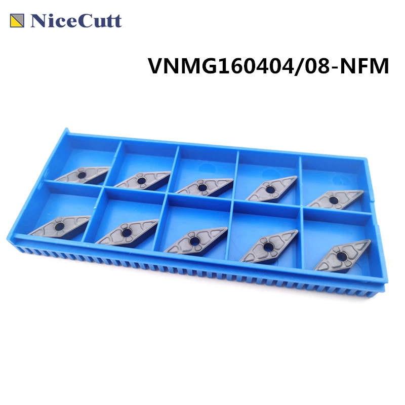 VNMG1604 10pcs Carbide Turning Insert For  Tungsten CNC Machine Stainless Steel Lathe Tools Holder Blade инструменты Nice