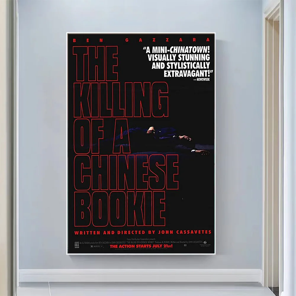 

V0820 The Killing of a Chinese Bookie Винтаж, классическое кино ткань HD постер Искусство украшение для дома подарок