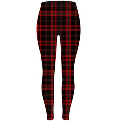 Y2k Women  Lattice  Print Leggings Novelty Fitness High Waist Casual Elastic Colorful Girls Fit Gothic Style Plus Size Trousers