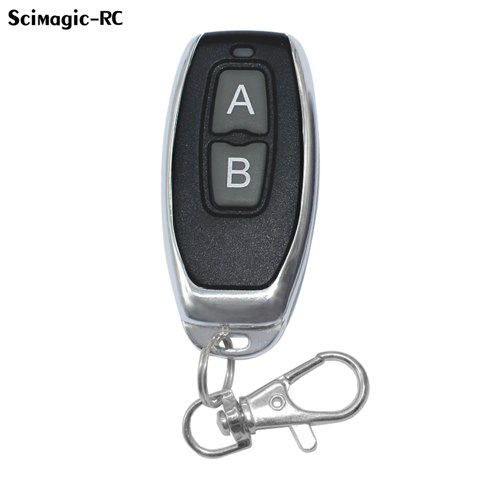 2 Buttons Garage Door Remote Control 433MHz 433.92 MHz Clone Fixed Code Transmitter 433 Gate KeyFob Hand Transmitter