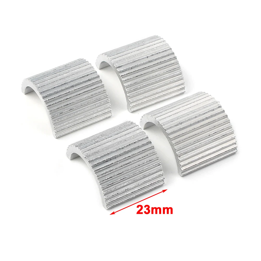 4pcs/set 1 1/8 to 7/8 Handlebar Mounts Risers Clamp Conversion Shims Reducer Spacers Motorcycle Parts