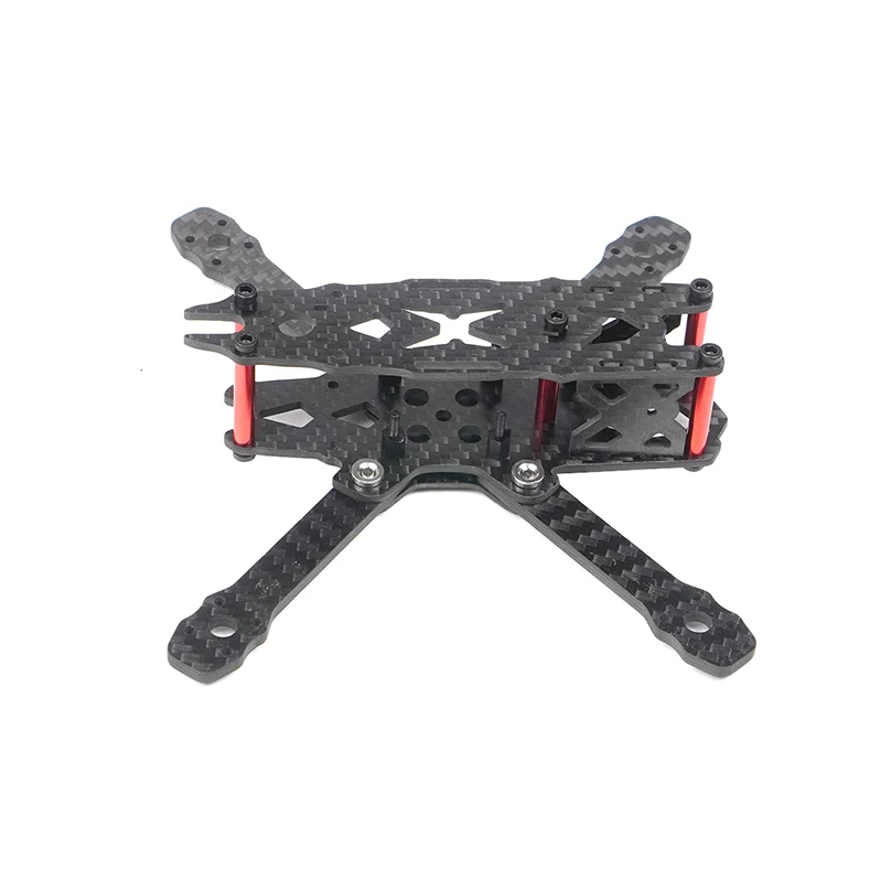 FS135 135 millimetri Interasse Mini FPV Telaio Kit In Fibra di Carbonio CF Rack Per FPV Racing Drone Quadcopter 3 pollici Puntelli 1103/1104/1305 Motore