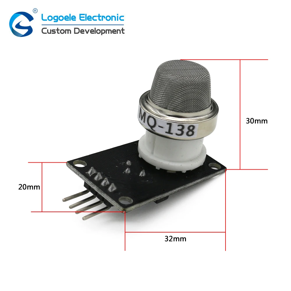 MQ139 MQ138 MQ137 MQ136 MQ135 Sensor H2S Gas Module Ammonia Detection Freon R134A MQ-139 MQ-138 MQ-137 MQ-136 MQ-135