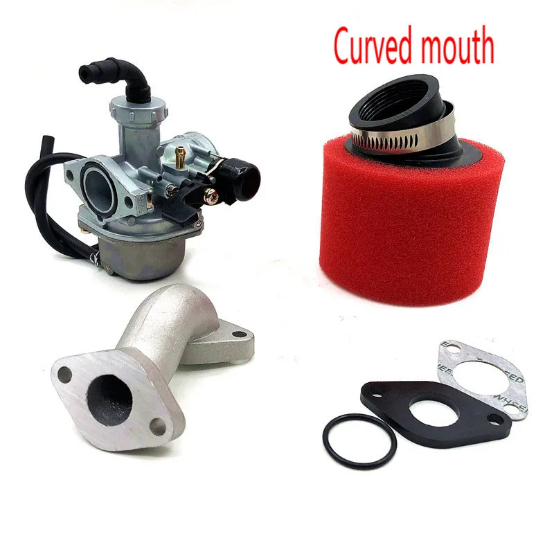 PZ22 22mm carburetor and 38mm air filter for Park 125cc KAYO Apollo BSE Xmotos Kandi / dust / ATV monkey motorcycles