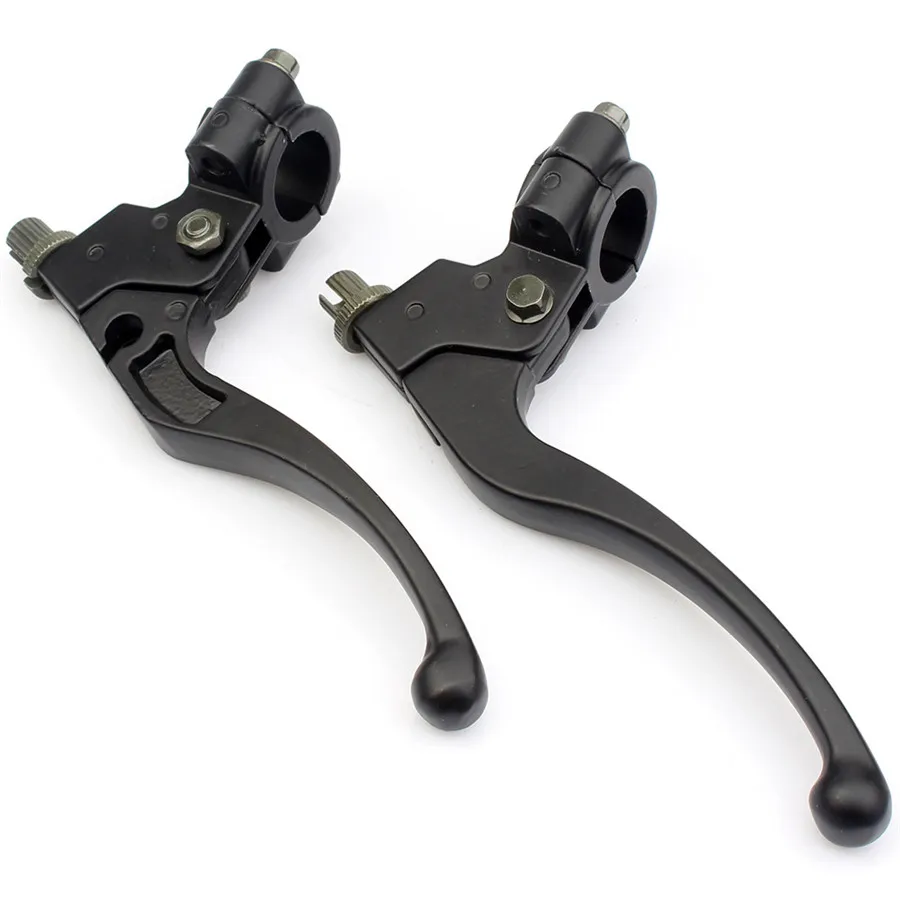 Right&Left Brake Lever Perch Clutch Black For HONDA C/CR/CRF/XL/XR