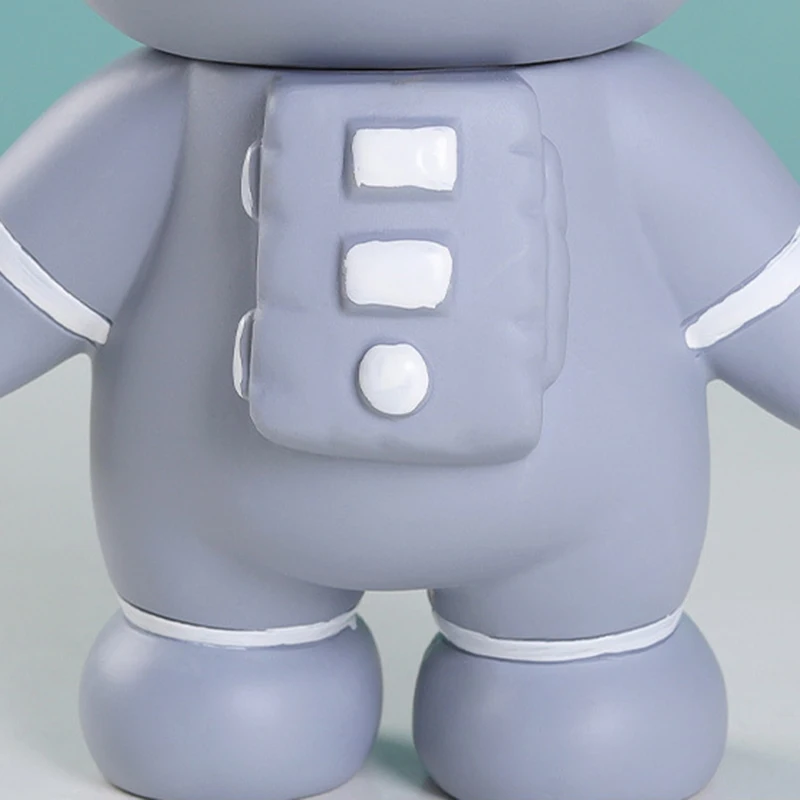 Luz nocturna 3 en 1 con forma de hucha de astronauta, Mini espaciador de vinilo, adornos de escritorio, luz nocturna, decoración para el hogar y la Oficina, juguetes creativos de regalo GD