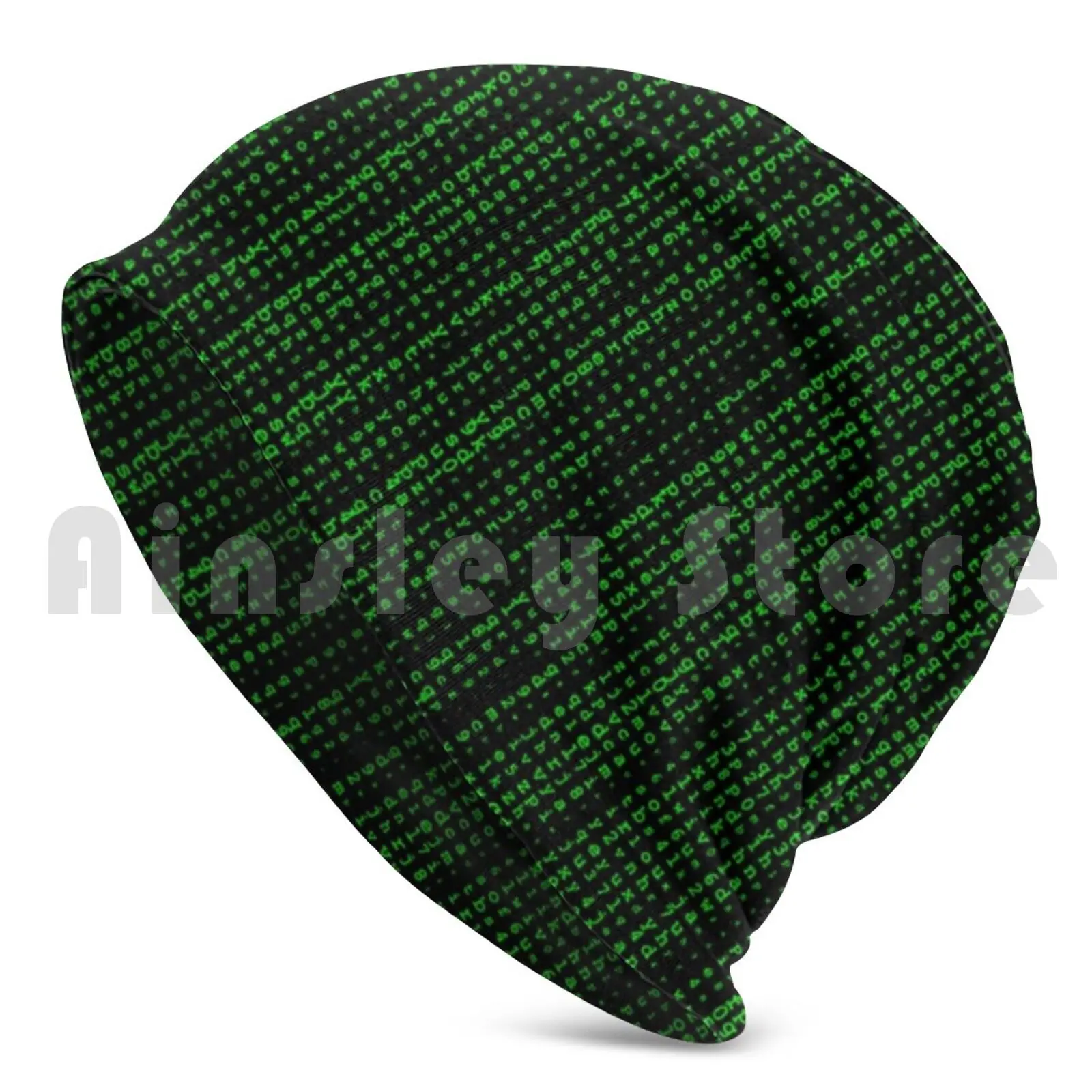 Hacker Matrix Beanies Knit Hat Hip Hop Hacker Hackers Hacks Atm Hackers Wanted Hacker Bank Hackers