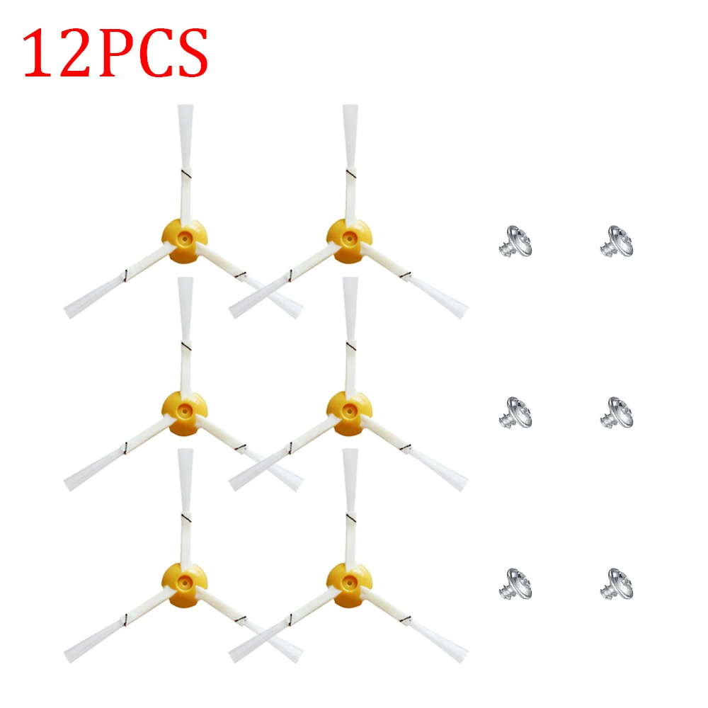 Juego de 6 piezas de tornillos y cepillos laterales para iRobot Roomba serie 800, 900, 860, 870, 880, 890, 960, 980, 990