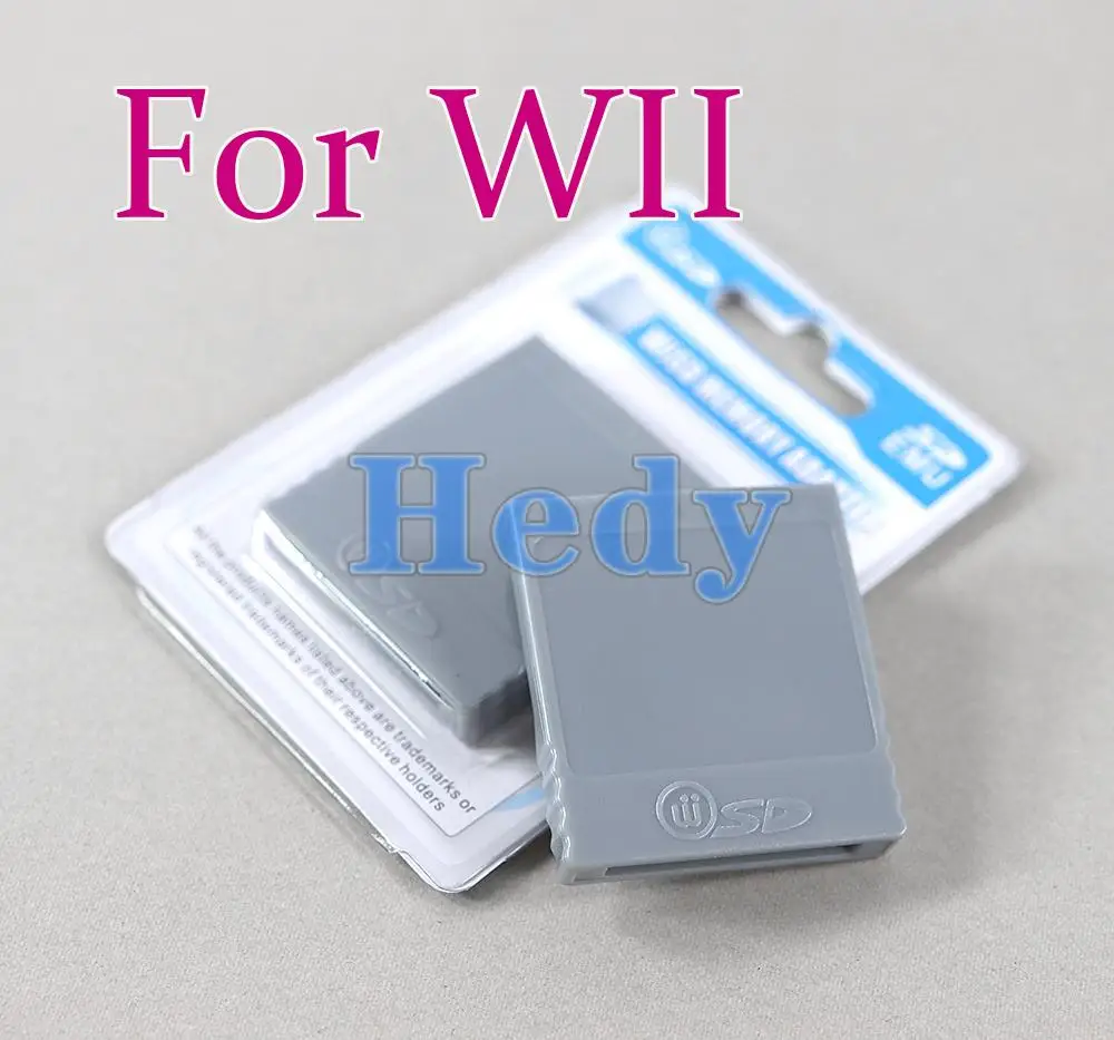 20PCS SD Flash Memory Card For Wii Adaptor Converter Adapter Card Reader For Game Cube N GC Game Console Accessories