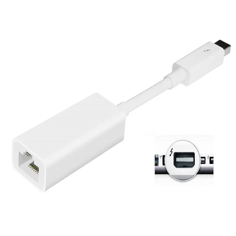 Konwerter Gigabit Ethernet KHY Thunderbolt 2 Konwerter portu Apple Lightning Konwerter przewodu RJ45 A1433