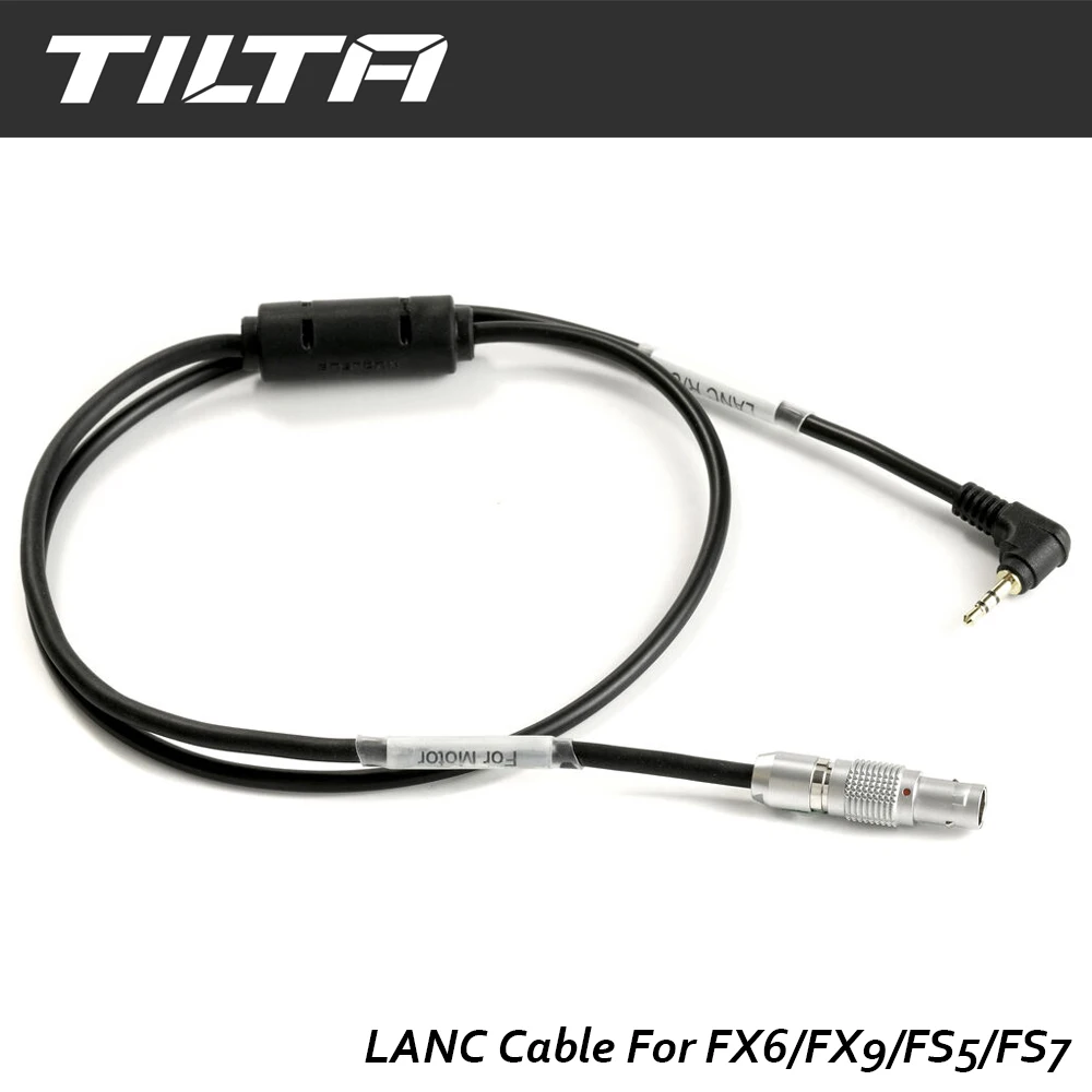 Tilta Nucleus-M Run/Stop LANC Cable for Sony FX6/FX9/FS5/FS7, and Panasonic BGH1 Eva Cameras