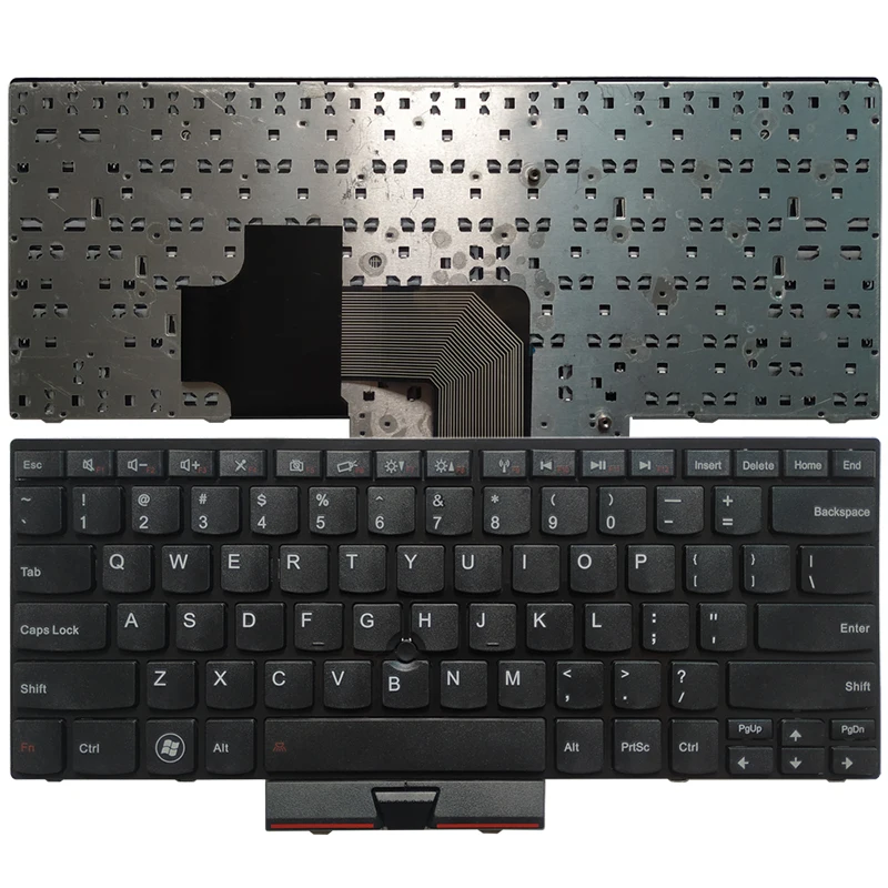 New US keyboard for Lenovo IBM E420 E425 E420S E320 E325 S420 black US laptop keyboard no backlight