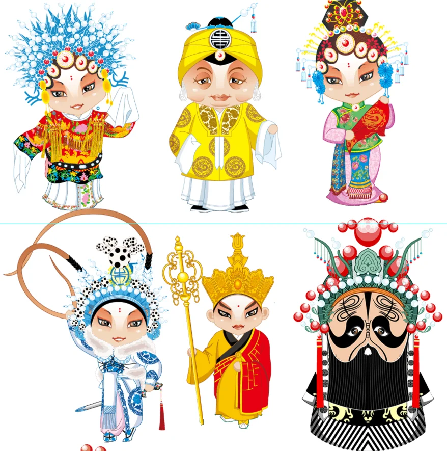 Peking Opera The wooden puzzle 1000 pieces ersion jigsaw puzzle adult children's educational toys