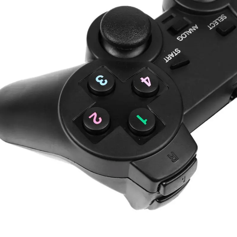 Gamepad cablato USB Controller di gioco a vibrazione singola/doppia per Computer PC