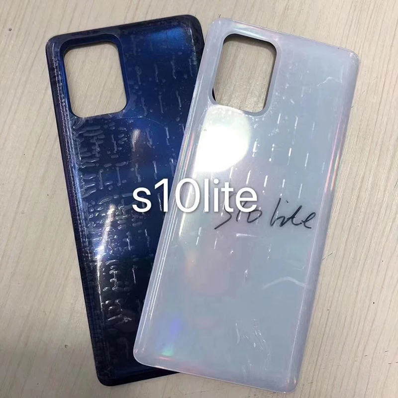 

For Samsung S10 Lite S10e S10+ Plus G770F G9730 Battery Back Cover Rear Door Housing Protective Case Durable Back Cover