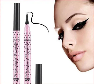 

12Pcs Black Long-lasting Eyeliner Waterproof Eyeliner Smudge-proof Liquid Eyeliner Pencil Cosmetics Beauty Makeup Tools