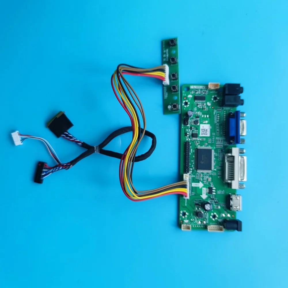 

Комплект для LTN133AT17-701/H01/305 13,3 "1366X768 плата светодиодный ллера LED DVI HDMI-совместимая панель VGA LCD M.NT6867