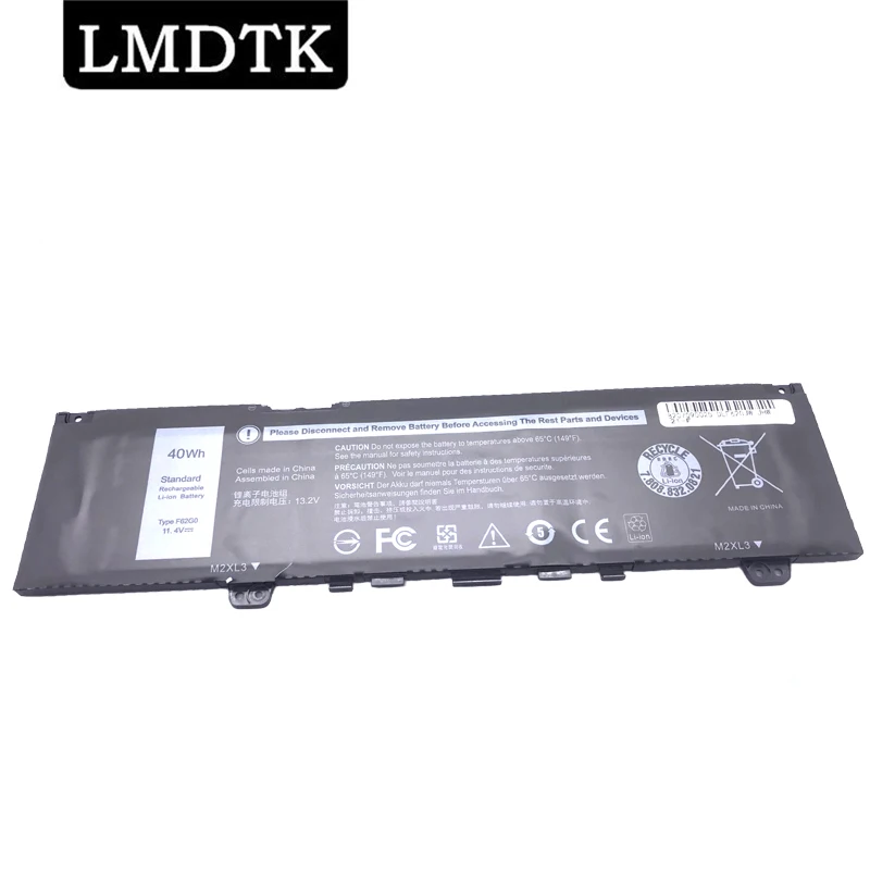 

LMDTK Новый аккумулятор для ноутбука F62G0 для DELL Inspiron 13 7370 7373 7380 7386 Vostro 5370 P83G P87G P91GRPJC3 39DY5 11,4 В