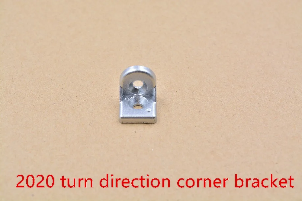 

2020 angle bracket corner fitting aluminum 20mmx22mm fastener connect two pcs profile 1pcs