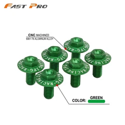 Front Fork Guard Bolt Screws For Kawasaki KX250 KX450 KX250F KX450F KLX250 D-Tracker KX KXF KLX 80 85 125 250 450 150BF 300R