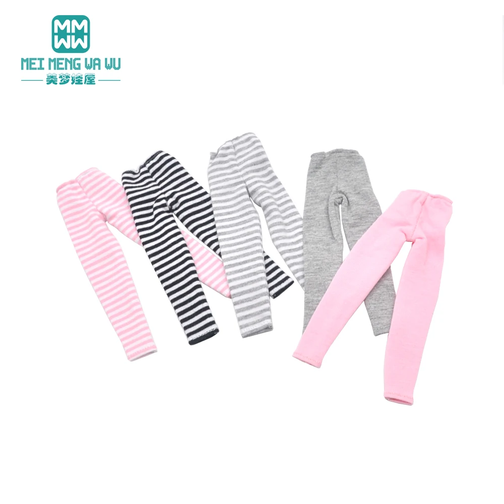 28cm Blyth Azone OB23 OB24 doll Clothes Fashion striped leggings