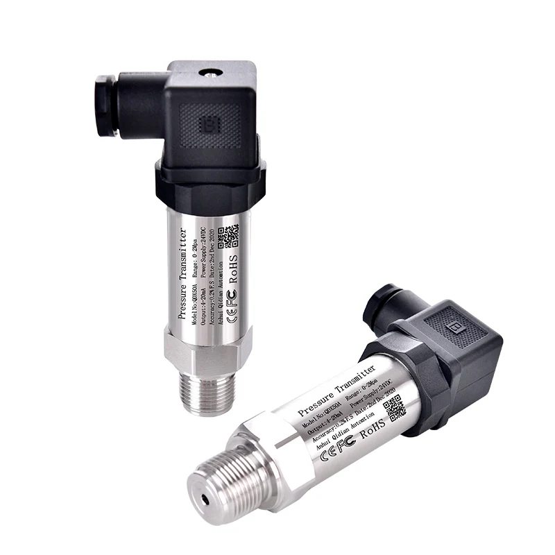 4-20mA 0-10v rs485 Output Pressure Transmitter 12V 24V Supply Water Gas Oil Liquid Sensor 10bar 1bar 0.1Mpa 16bar 150psi 0-10V