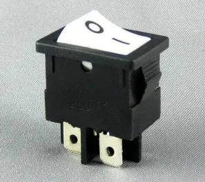 

ship switch KCD6 21 4-pin button white power switch 6A