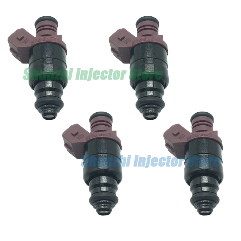 4set Fuel Injector Nozzle For Benzine Siemens Injectoren Chery QQ0.8 OEM 5WY2404A  5WY 240 4A