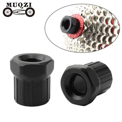 MUQZI MTB Bike Freewheel Flywheel Wrench Carbon Steel Cassette Remover Freewheel Sleeve Installation Disassemble Repair Tool