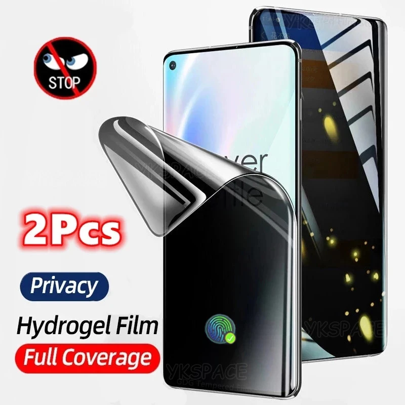 2Pcs Privacy Hydrogel Film For Samsung Galaxy S8 S9 S10 S20 S21 S22 S23 S24 Note 8 9 10 Plus 20 Ultra Anti Spy Screen Protector