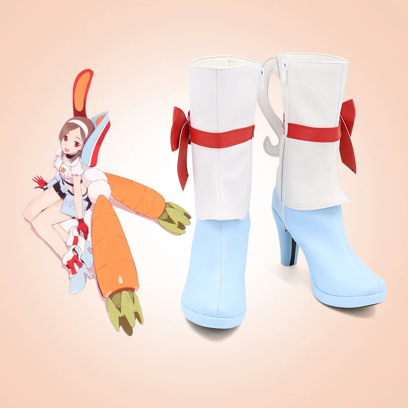 

Mina Tsukuda Tsukishiro Miina Cosplay Costumes Shoes Boots Girls Adult Halloween Christmas Party Cosplay Shoes Costume Props