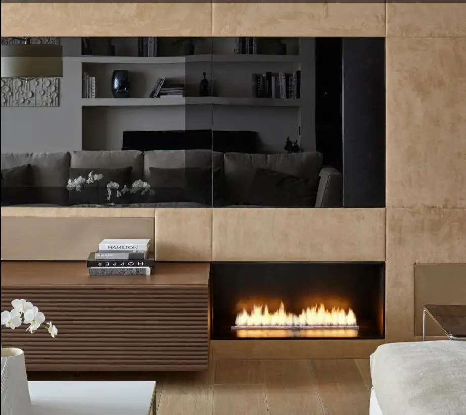 Inno living 24 inch wifi electric fireplace bio ethanol fire