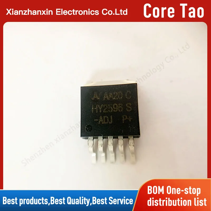 5PCS/LOT  HY2596S HY2596S-ADJ=LM2596S-ADJ TO-263  home furnishings Hou yi semiconductor