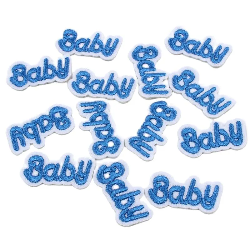 10pcs/lot Embroidered Baby Patch Sew on Cartoon Stickers for Kids Clothes Garments Accessories DIY Shirt Dress Fabric Appliques