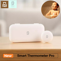 Miaomiaoce Smart Thermometer Pro Type-C Rechargeable IPX6 Waterproof Temperature Measurement Fever Alarm Remote Monitoring