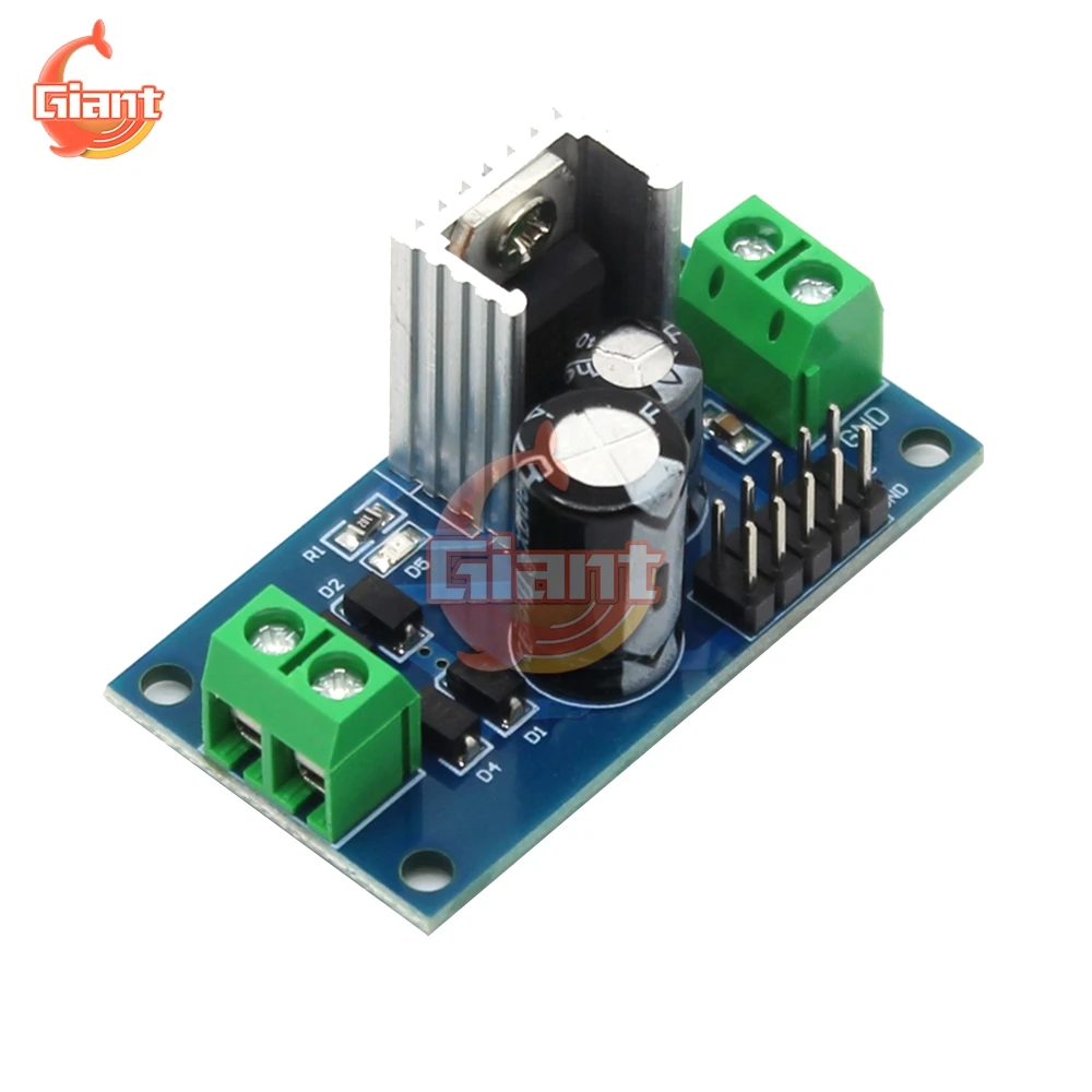 LM7805 LM7806 LM7809 LM7812 DC/AC 5V 6V 9V 12V Tre Terminali Regolatore di Tensione Modulo di Alimentazione Stabilizzatore Scheda Modulo 24V