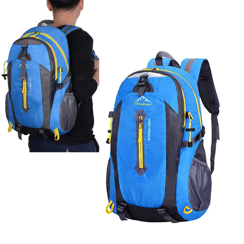 40L Ultralight Sport Hiking Backpack Basketball Shoulder Bag Backpack Camping Athletes Backpack Gym Flatpack Tramping Chest Pack