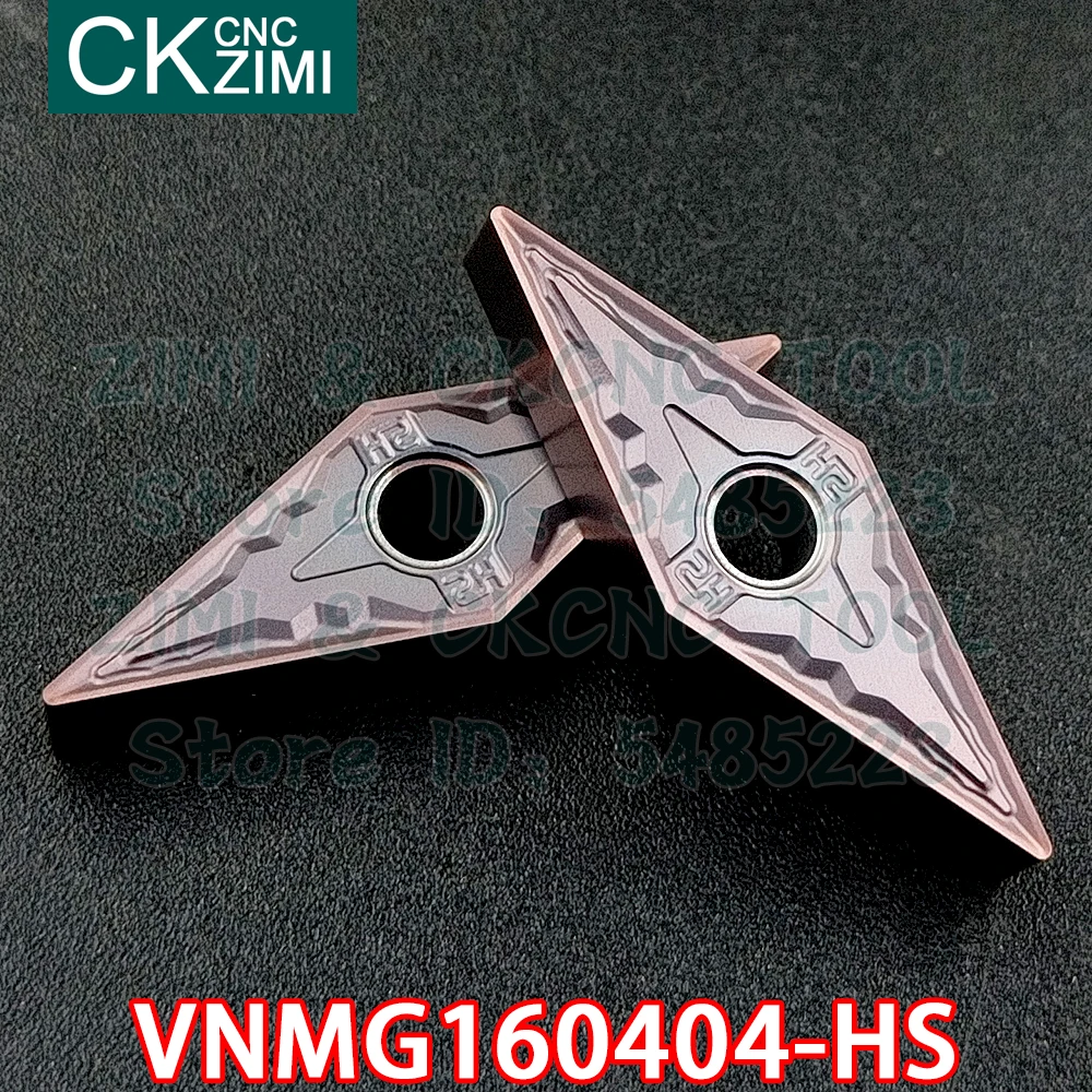 VNMG160404-HS VNMG 160404 HS كربيد إدراج الخارجية تحول إدراج أدوات آلات التصنيع باستخدام الحاسب الآلي مخرطة معدنية أدوات لالفولاذ المقاوم للصدأ