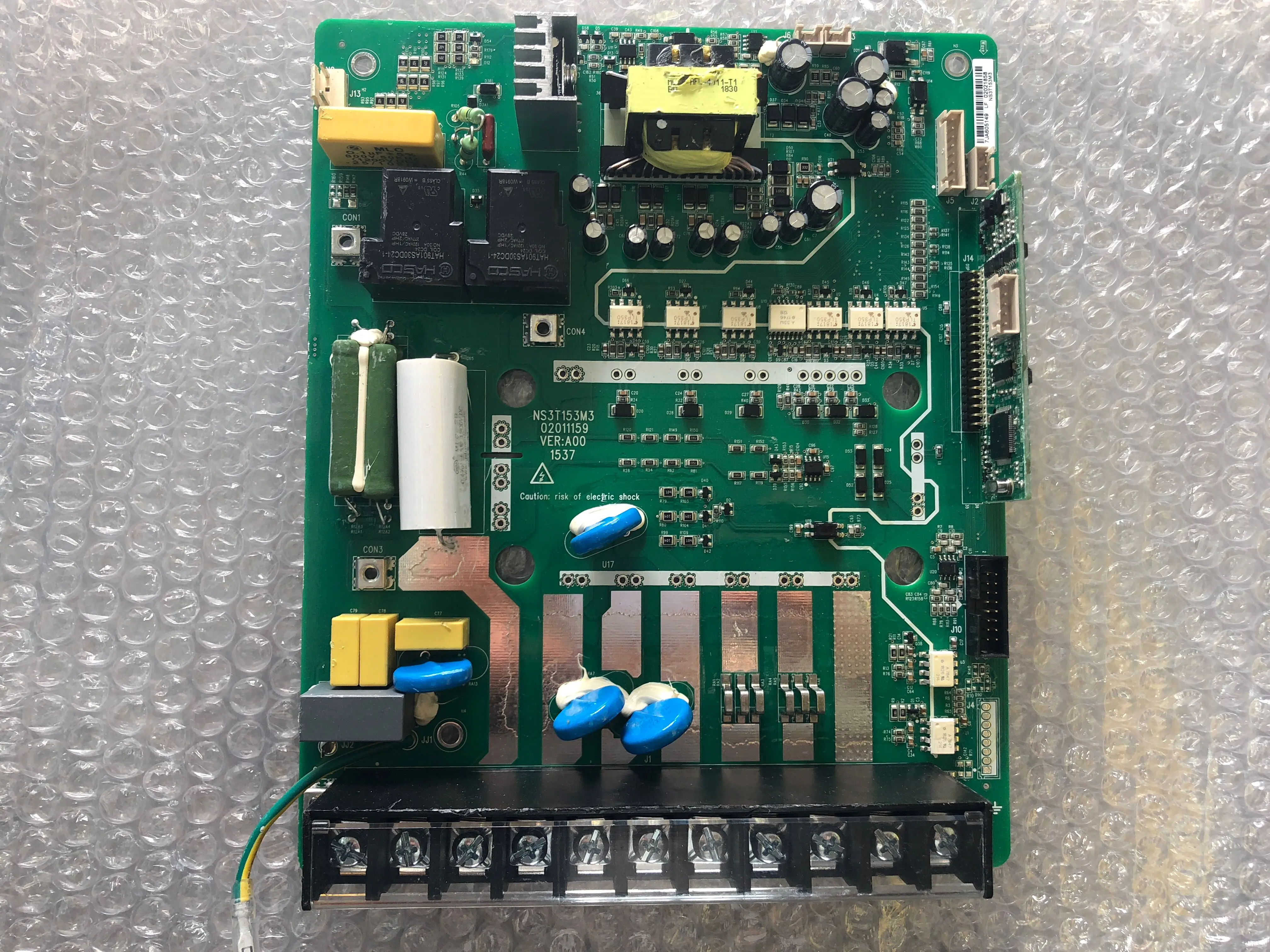 NS3T153M3 huichuan driver board 7.5-15kw without small board and module (disassemble test OK)