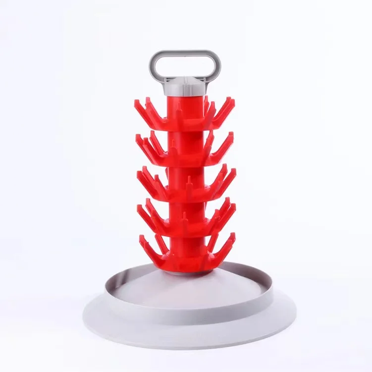 45 Bottle Drainer Tree with Handle Home Beer & Wine Bottling Accessories Home Brewing Equipment